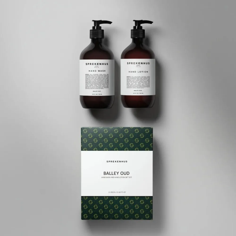 Sprekenhus Produktkit|Håndpleie|Hand Wash & Lotion Gift Set Balley Oud